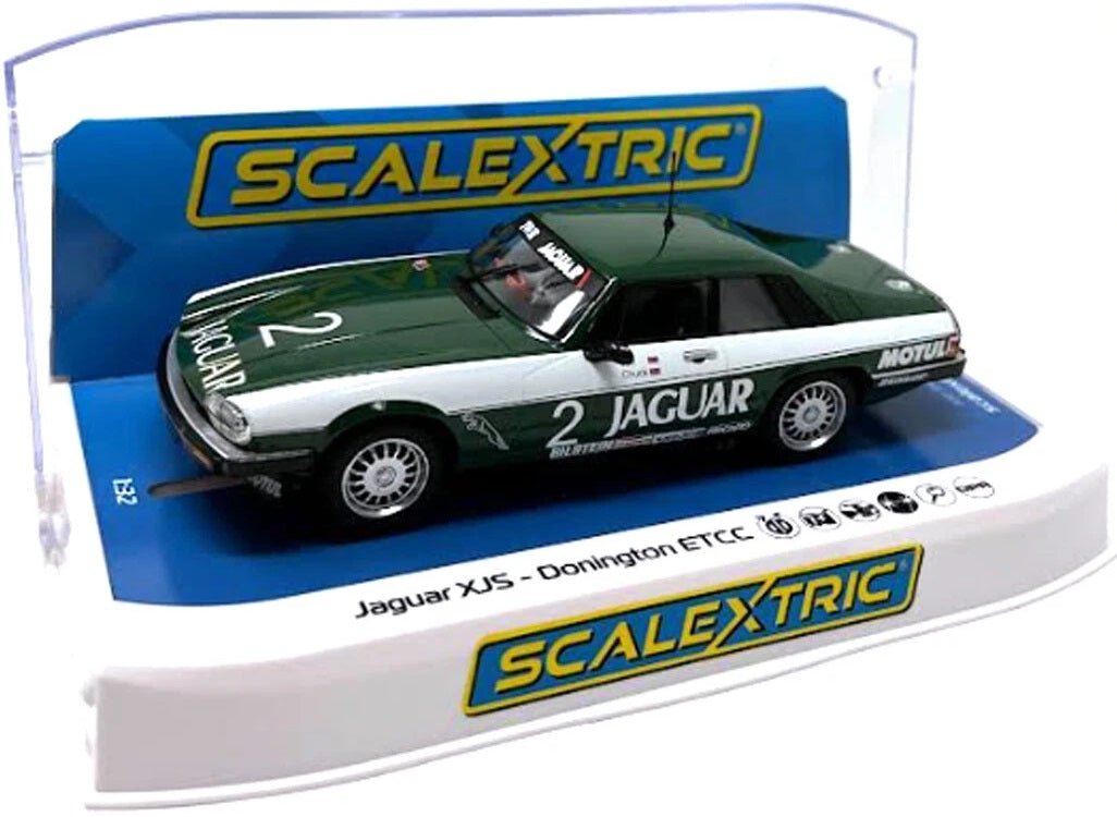 Jaguar XJS Donington ETCC 1/32 Scale Scalextric SCAC4254