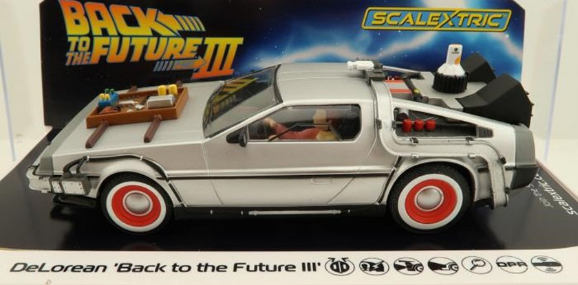 Back To The Future 3 Time Machine 1/32 Scalextric SCAC4307