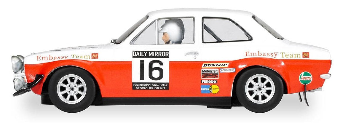 Ford Escort Mk1 - Rac Rally 1971 1/32 Scale Scalextric SCAC4324