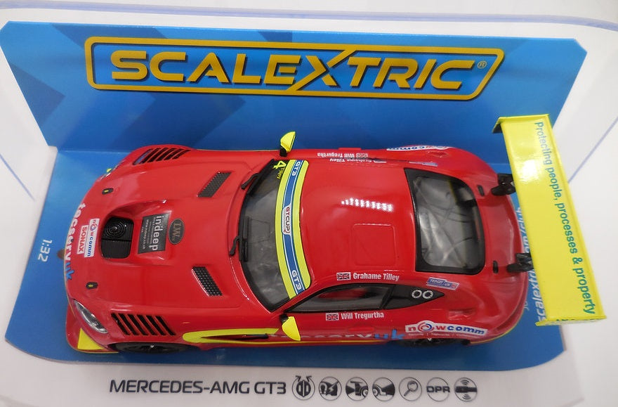 Mercedes AMG GT3 Evo - GT Cup 2022 GRAHAME TILLEY  1/32 Scale Scalextric SCAC4332