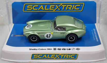 Shelby Cobra 289 1/32 Scale Scalextric SCAC4338