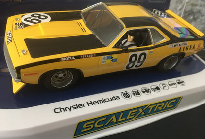 Chrysler Hemi Cuda Le Mans 1975 1/32 Scale Scalextric SCAC4345