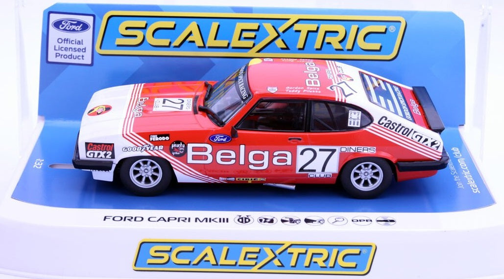 Ford Capri MkIII Spa 24h 1978 1/32 Scale Scalextric SCAC4349