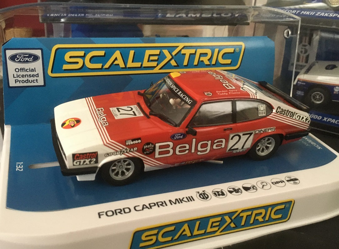 Ford Capri MkIII Spa 24h 1978 1/32 Scale Scalextric SCAC4349
