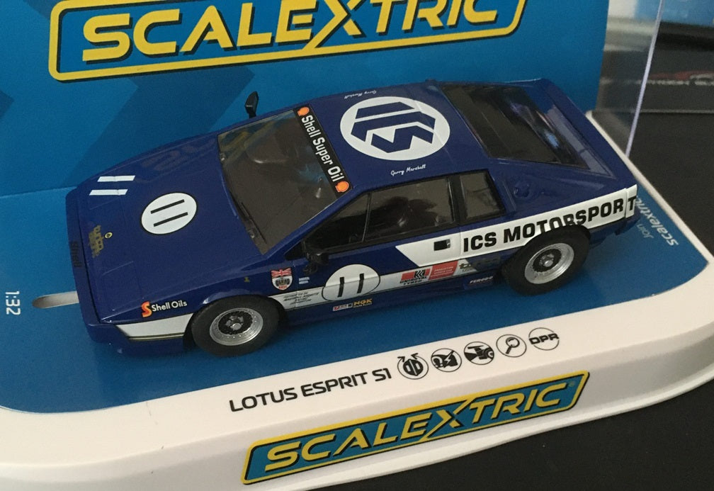 Lotus Esprit S1 Silverstone 1981 Gerry M 1/32 Scale Scalextric SCAC4352