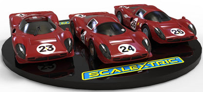 1967 Daytona 24 Triple Pack 1/32 Scale Scalextric SCAC4391A