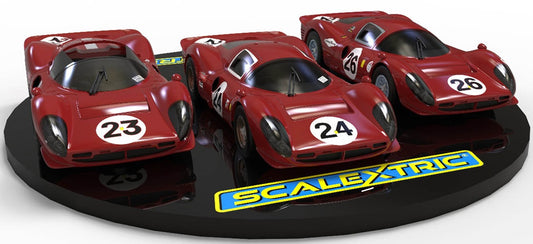 1967 Daytona 24 Triple Pack 1/32 Scale Scalextric SCAC4391A