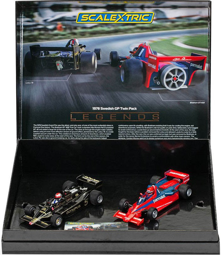 1978 Swedish GP Twin Pack 1/32 Scale Scalextric SCAC4392A