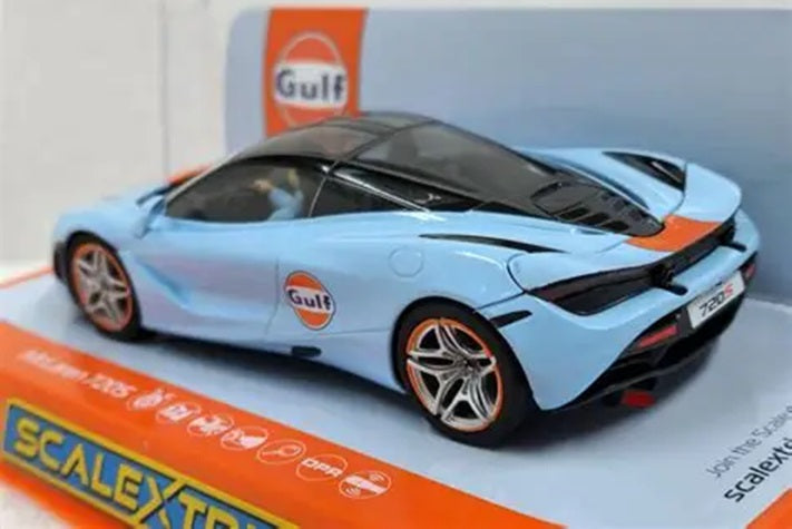 Mclaren 720s - Gulf Edition 1/32 Scale Scalextric SCAC4394