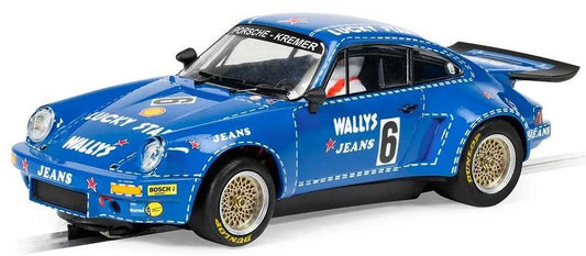 Porsche 911 Carrera RSR 3.0 - Wallys Jeans 1/32 Scale Scalextric SCAC4398