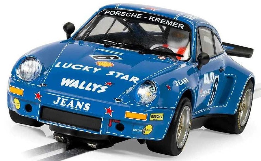 Porsche 911 Carrera RSR 3.0 - Wallys Jeans 1/32 Scale Scalextric SCAC4398