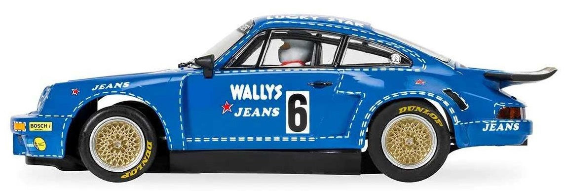 Porsche 911 Carrera RSR 3.0 - Wallys Jeans 1/32 Scale Scalextric SCAC4398