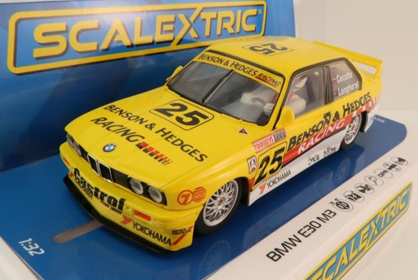 BMW E30 M3 Bathurst 1000 1992 Longhurst 1/32 Scale Scalextric SCAC4401