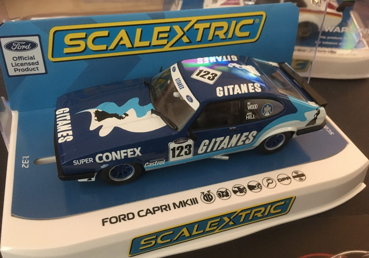Ford Capri Mk3 Gerry Marshall Trophy Win 1/32 Scale Scalextric SCAC4402