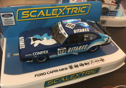 Ford Capri Mk3 Gerry Marshall Trophy Win 1/32 Scale Scalextric SCAC4402