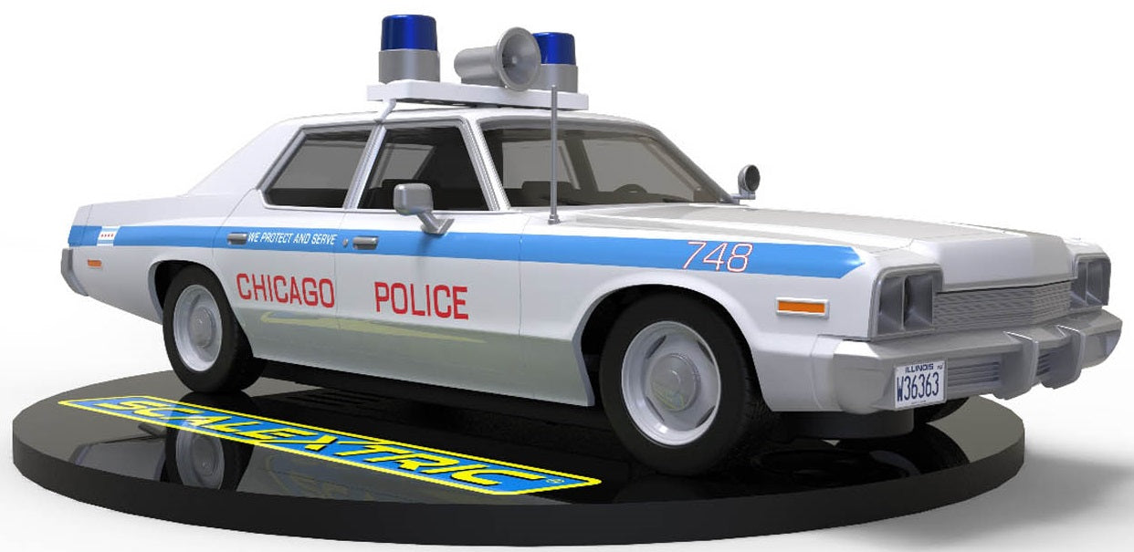 Dodge Monaco Blues Brothers 1/32 Scale Scalextric SCAC4407