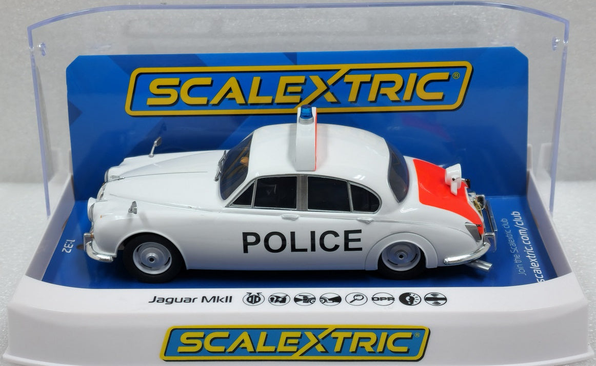 Jaguar Mk2 Police Edition 1/32 Scale Scalextric SCAC4420