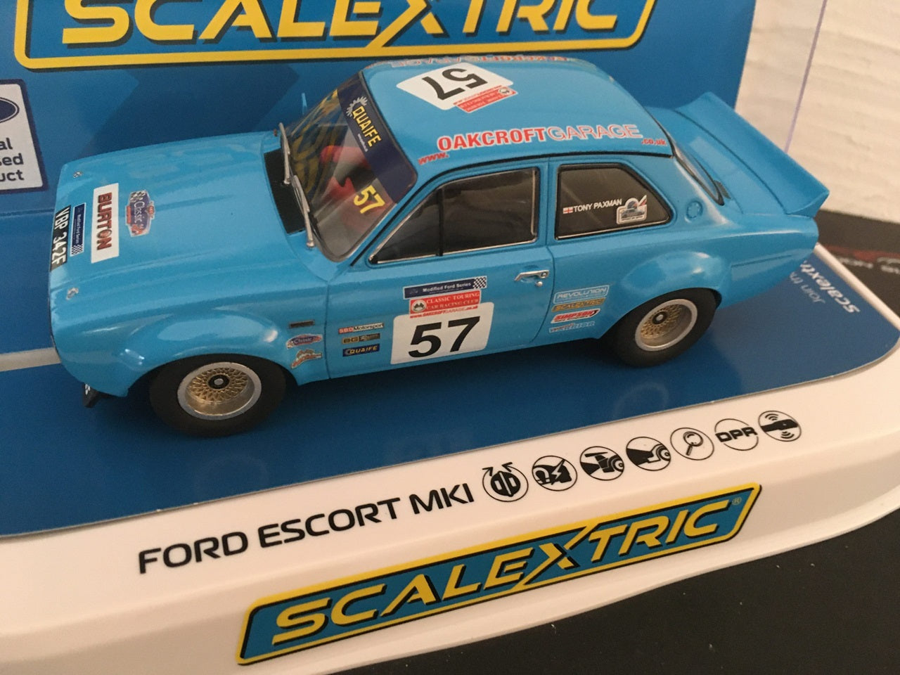 Ford Escort Mk1 Tony Paxman Racing 1/32 Scale Scalextric SCAC4445