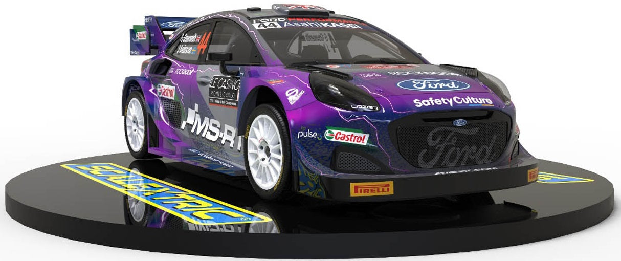 Ford Puma WRC Gus Greensmith 1/32 Scale Scalextric SCAC4449