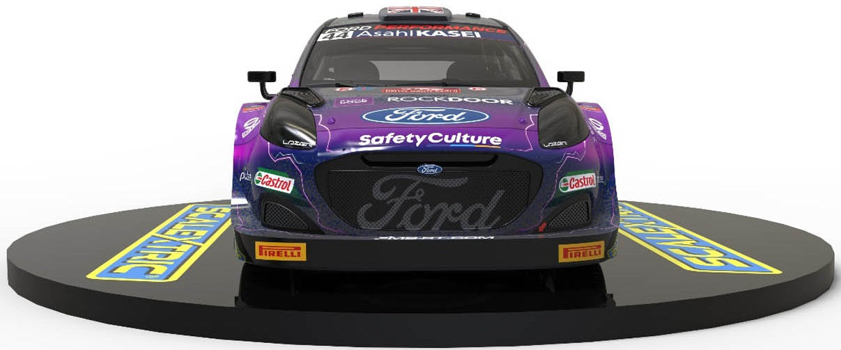Ford Puma WRC Gus Greensmith 1/32 Scale Scalextric SCAC4449