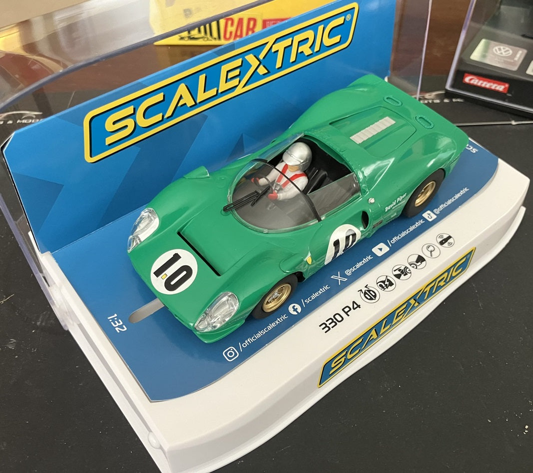 330 P4 Green David Piper 1/32 Scale Scalextric SCAC4491
