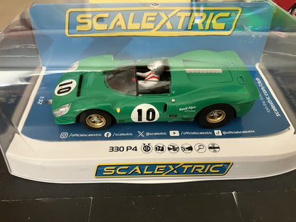 330 P4 Green David Piper 1/32 Scale Scalextric SCAC4491