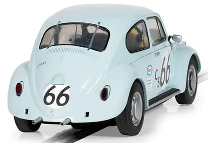 Volkswagen Beetle Blue 66 1/32 Scale Scalextric SCAC4498