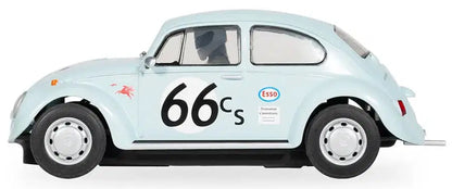 Volkswagen Beetle Blue 66 1/32 Scale Scalextric SCAC4498