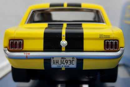 FORD MUSTANG YELLOW & BLACK 1/32 Scale Scalextric SCAC4537