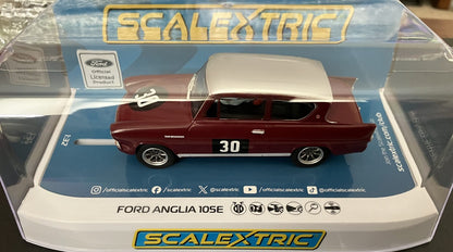 Ford Anglia 105e Broadspeed 1/32 Scale Scalextric SCAC4546