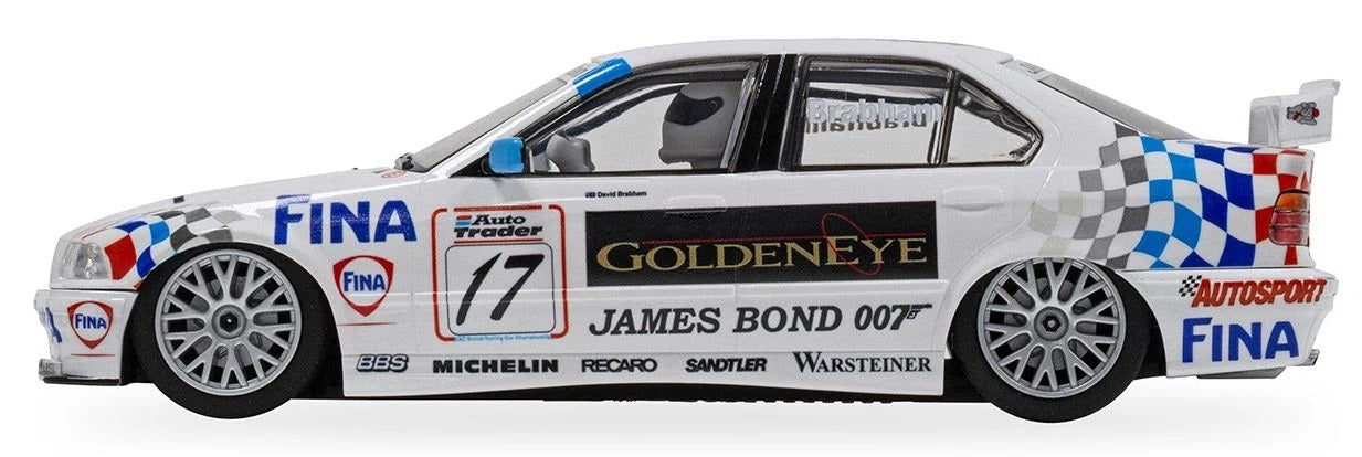 BMW E36 320i BTCC DAVID BRABHAM 1/32 Scale Scalextric SCAC4574