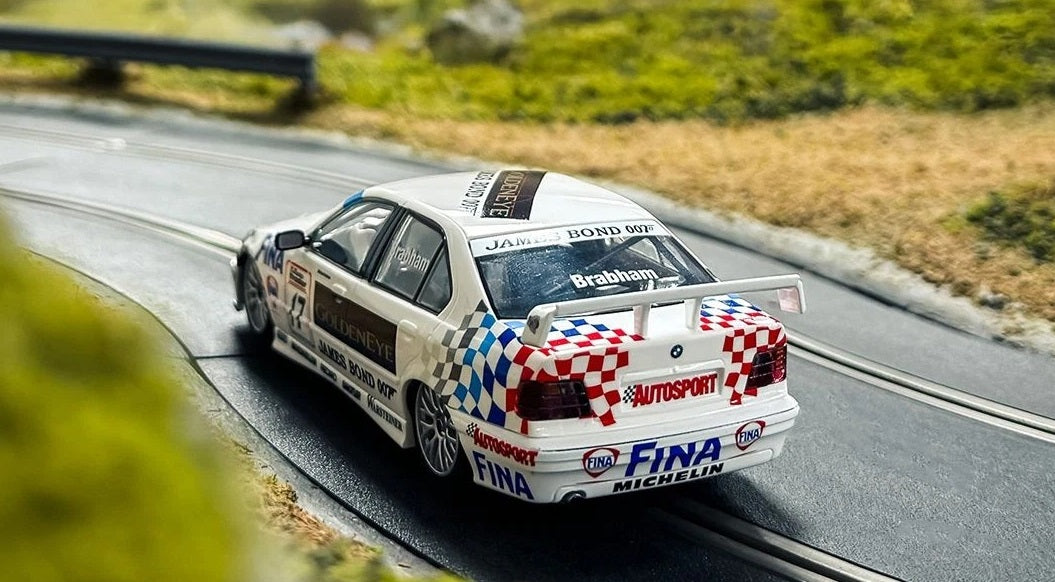 BMW E36 320i BTCC DAVID BRABHAM 1/32 Scale Scalextric SCAC4574
