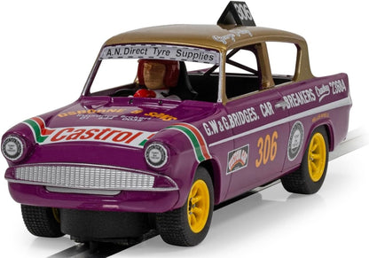 FORD ANGLIA 105E - GEORGE POLLEY 306 1/32 Scale Scalextric SCAC4584