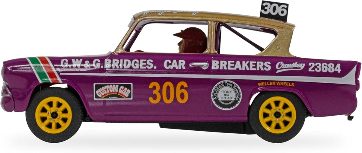 FORD ANGLIA 105E - GEORGE POLLEY 306 1/32 Scale Scalextric SCAC4584