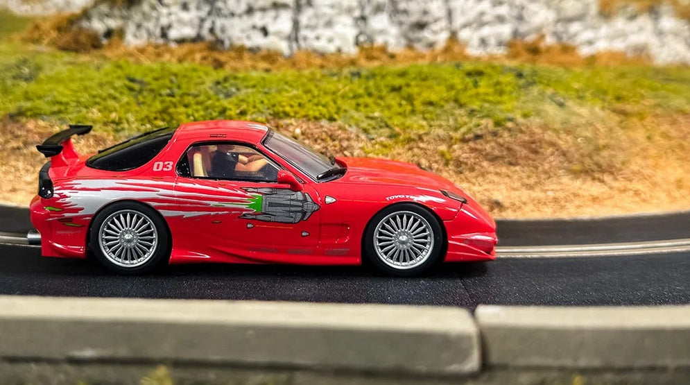MAZDA RX7 FAST & FURIOUS DOM TORETTO 1/32 Scale Scalextric SCAC4592
