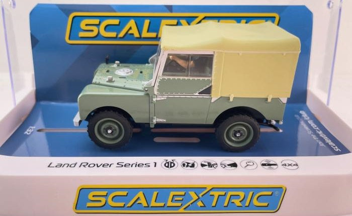 LAND ROVER SERIES 1 - HUE166 1/32 Scale Scalextric SCAC4600