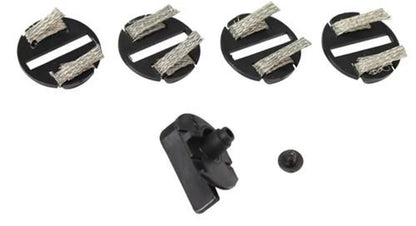 Round Guide Blade 4 Braid Plates 1 Screw - 1/32 Scale - Scalextric - SCAC8329