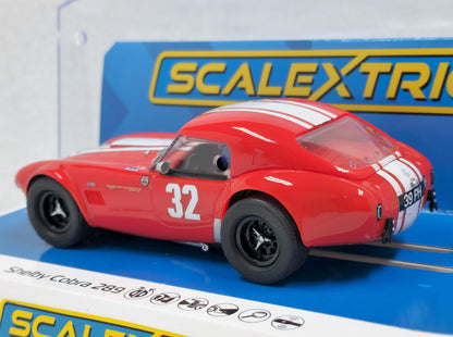 COBRA 289 - RED - 39PH 1/32 Scale Scalextric SCAC4528