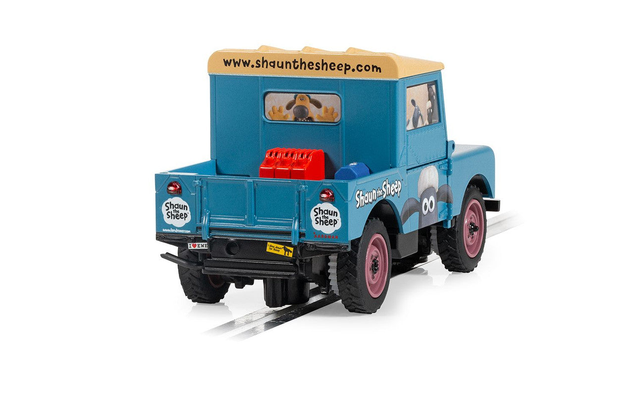 LAND ROVER SERIES 1 - SHAUN THE SHEEP 1/32 Scale Scalextric SCAC4543