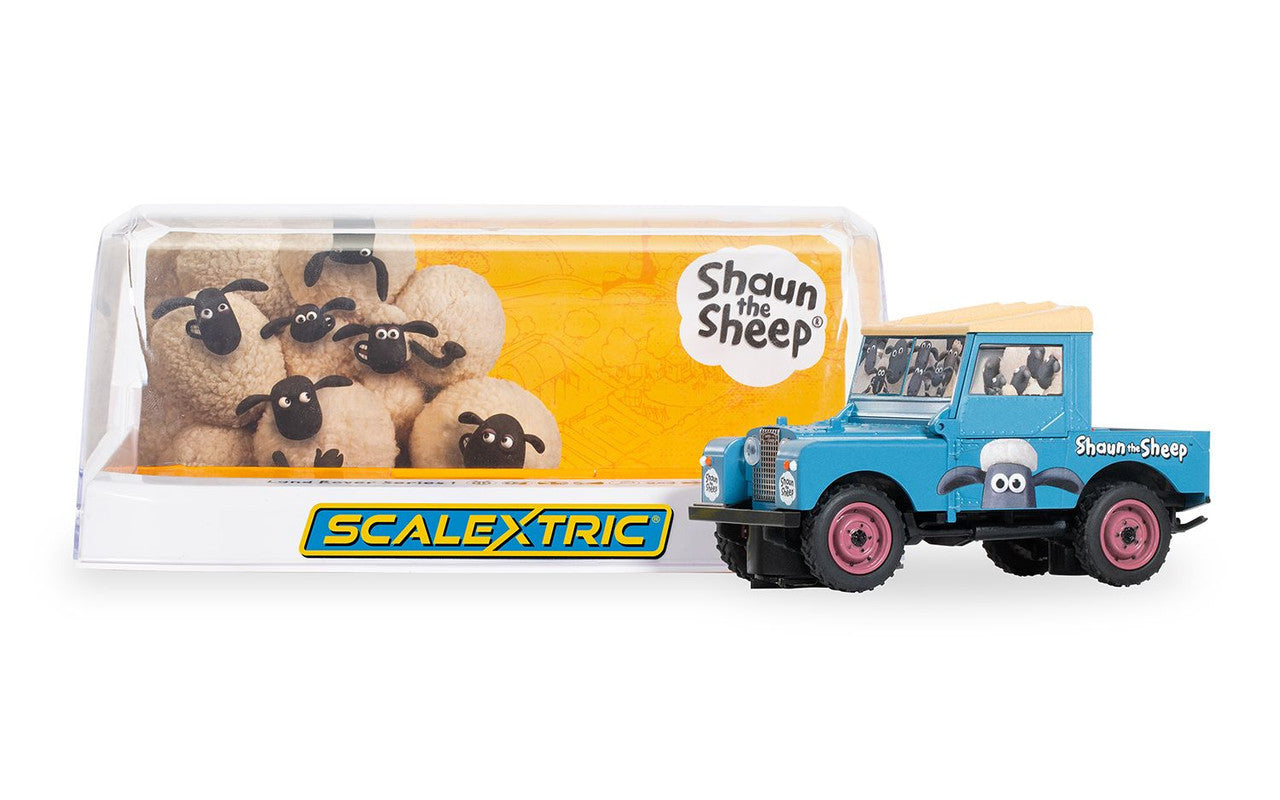 LAND ROVER SERIES 1 - SHAUN THE SHEEP 1/32 Scale Scalextric SCAC4543