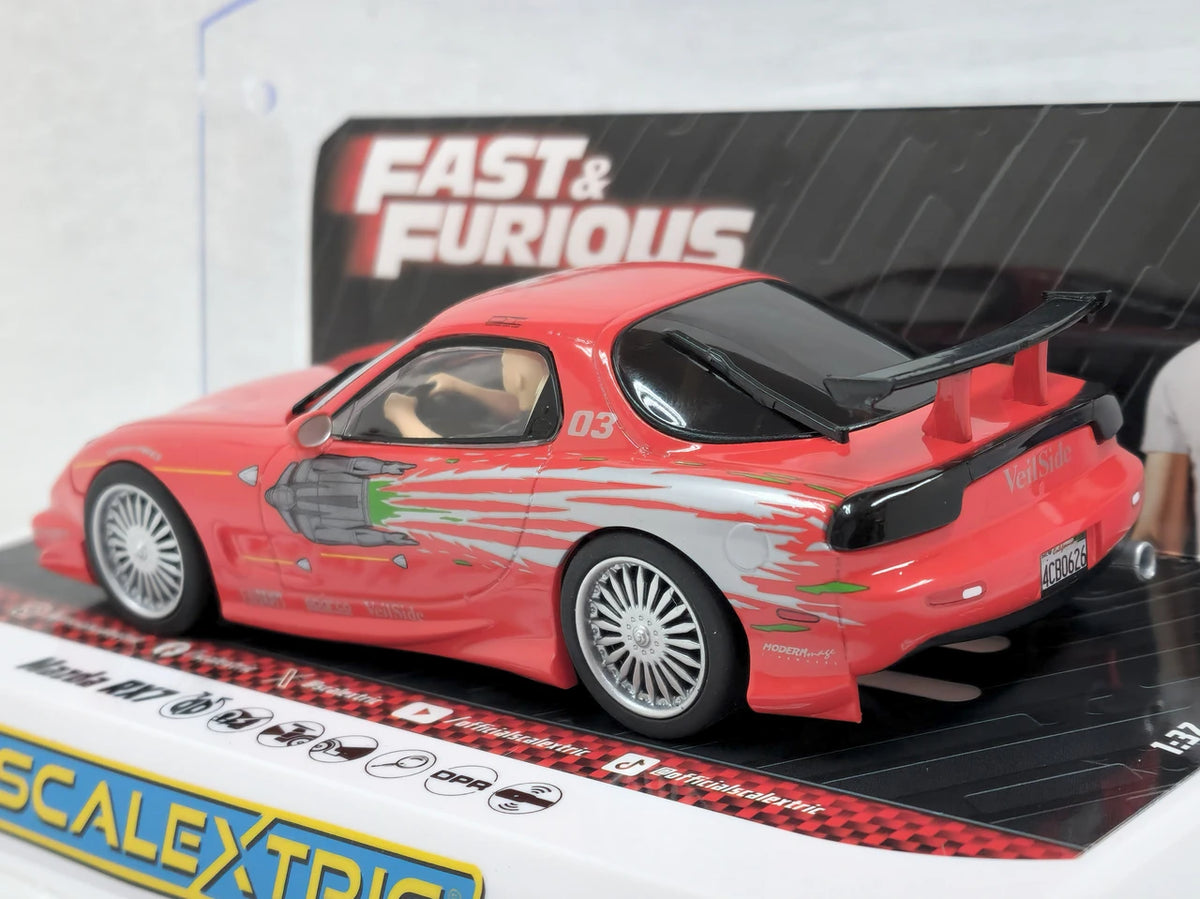Mazda RX7 Fast & Furious Dom Toretto - 1/32 Scale - Scalextric - SCAC4592