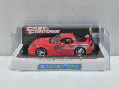 Mazda RX7 Fast & Furious Dom Toretto - 1/32 Scale - Scalextric - SCAC4592