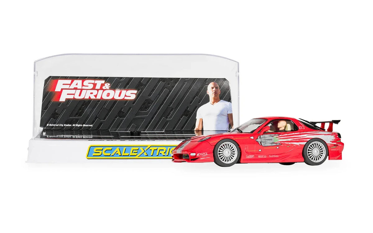 Mazda RX7 Fast & Furious Dom Toretto - 1/32 Scale - Scalextric - SCAC4592