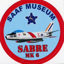 SAAF Museum Sabre Mk.6 '367' Sticker - SM11