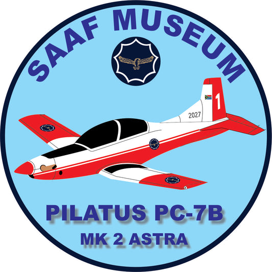 SAAF Museum Pilatus PC-7B Astra Sticker - SM21