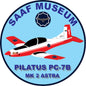 SAAF Museum Pilatus PC-7B Astra Sticker - SM21