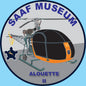 SAAF Museum Alouette II '22' Sticker - SM23