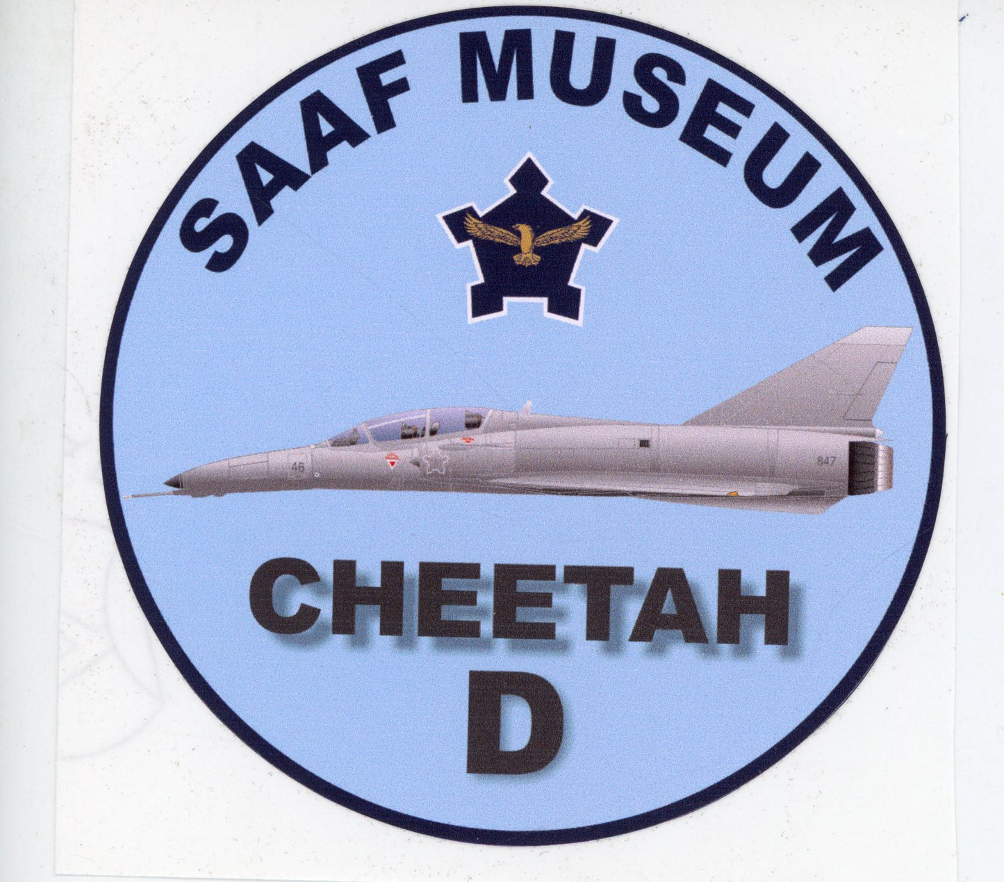 SAAF Museum Cheetah D Sticker - SM29