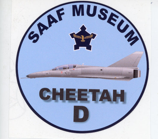 SAAF Museum Cheetah D Sticker - SM29