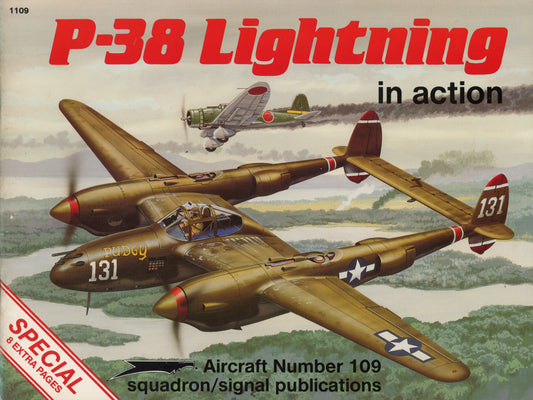 P-38 Lightning in action - Squadron Signal 1109
